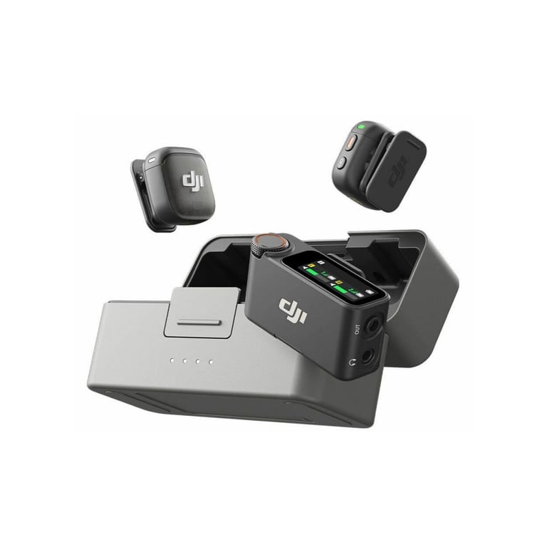 Microphone Sans Fil DJI Mic 2 – 2 TX + 1 RX, Réduction de Bruit - vue 9