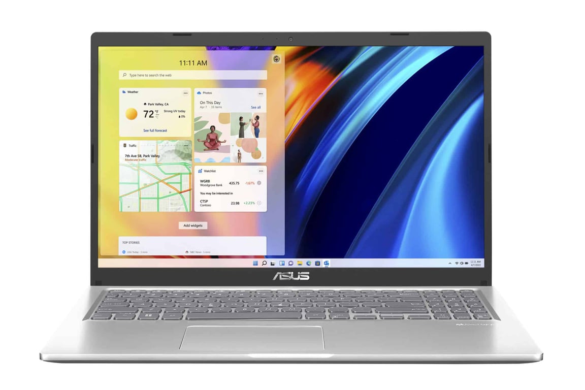 Asus Vivobook Core I3, 3 Ghz, 512 Go, 16 Go,Intel UHD Graphics, Argenté - Azerty - Excellent État
