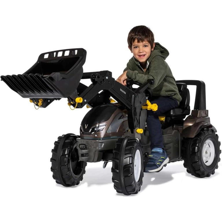 Tracteur à Pédales RollyFarmtrac Premium II Valtra pour Enfants Neuf - vue 3