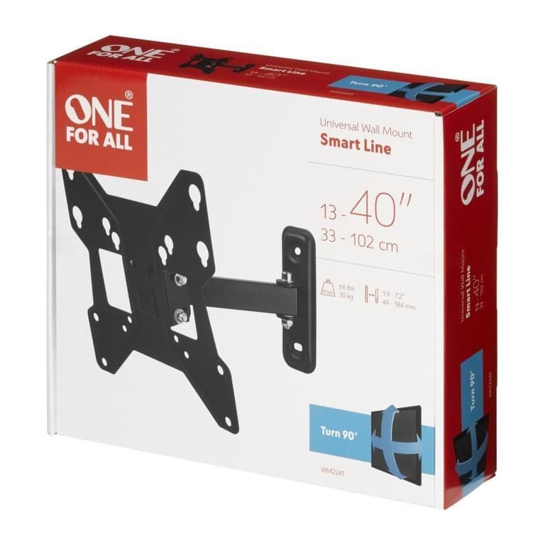 ONE FOR ALL Support mural inclinable / orientable ONWM2241 - vue 4