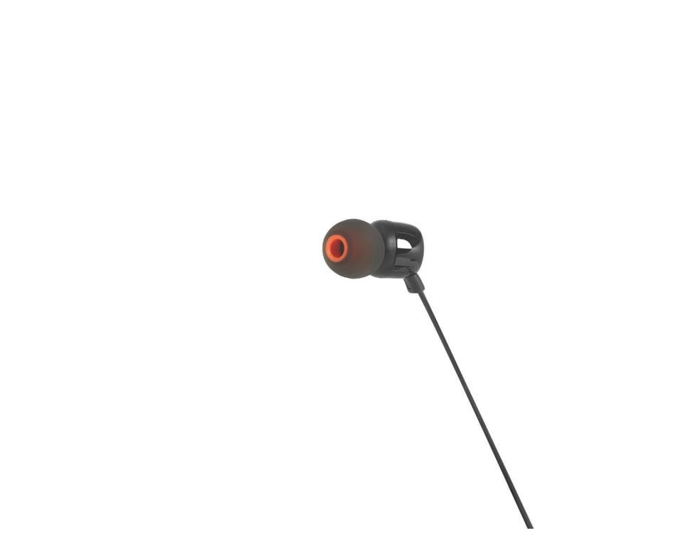 Jbl T110 Noir Écouteurs De Botón Con Micrófono Intégré - Neuf