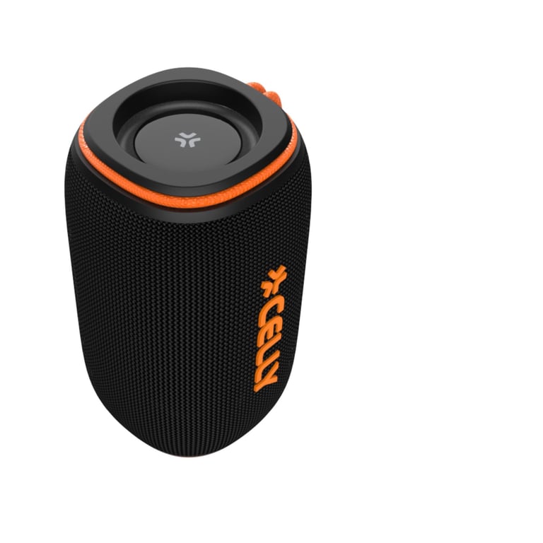 Enceinte Portable Stéréo Celly AURA15WOR – 15 W, USB-C, RGB, Microphone, 1200 mAh