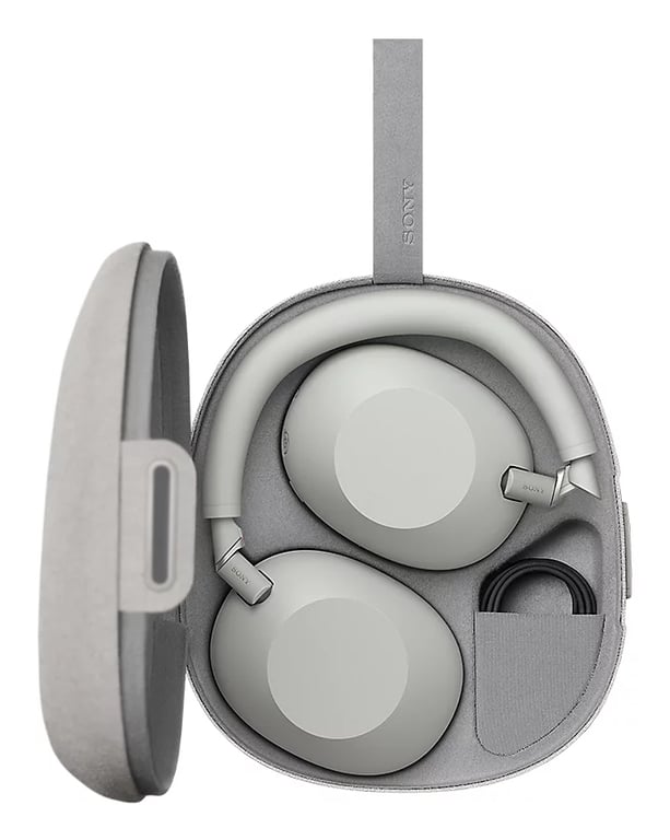 Casque Arceau Sony WH1000XM6 avec Réduction Active du Bruit Argent - Neuf