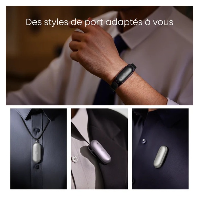 Enregistreur vocal Plaud NotePin IA Transcription GPT4 Neuf - vue 3