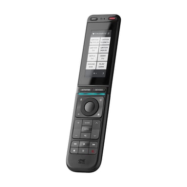 Télécommande universelle One For All URC7985 Smart Control Pro Touch tactile connectée Gris et noir