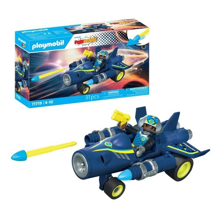 Playmobil 71719 Kart vaisseau spatial Funstars 31 pièces Dès - vue 4