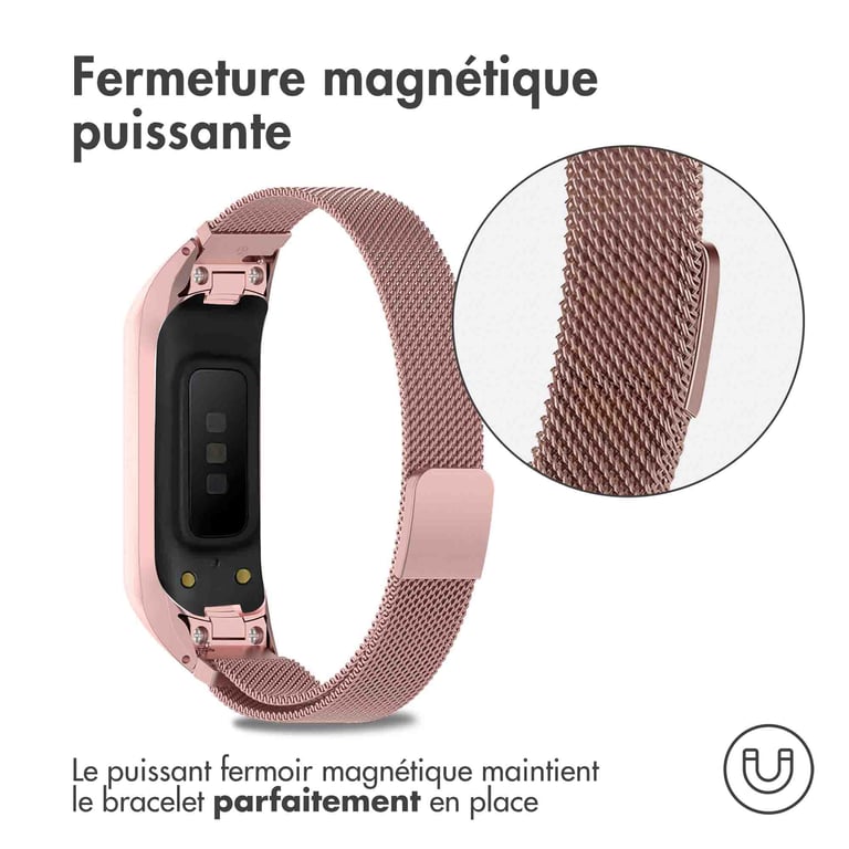 imoshion Bracelet magnétique milanais pour le Samsung Galaxy Fit 2 Neuf - vue 5