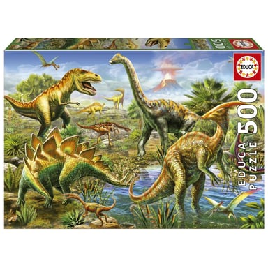 Puzzle 500 Patio Jurasico