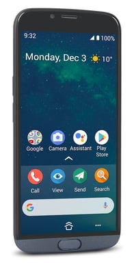 Doro 8050 13,8 cm (5.45'') SIM unique Android 9.0 4G USB Type-C 2 Go 16 Go 3000 mAh Noir