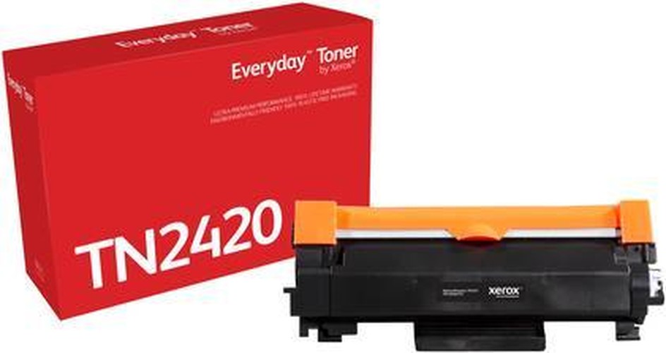 Xerox Haute capacité mono compatible cartouche de toner alternative pour : Brother TN2420 - vue 3
