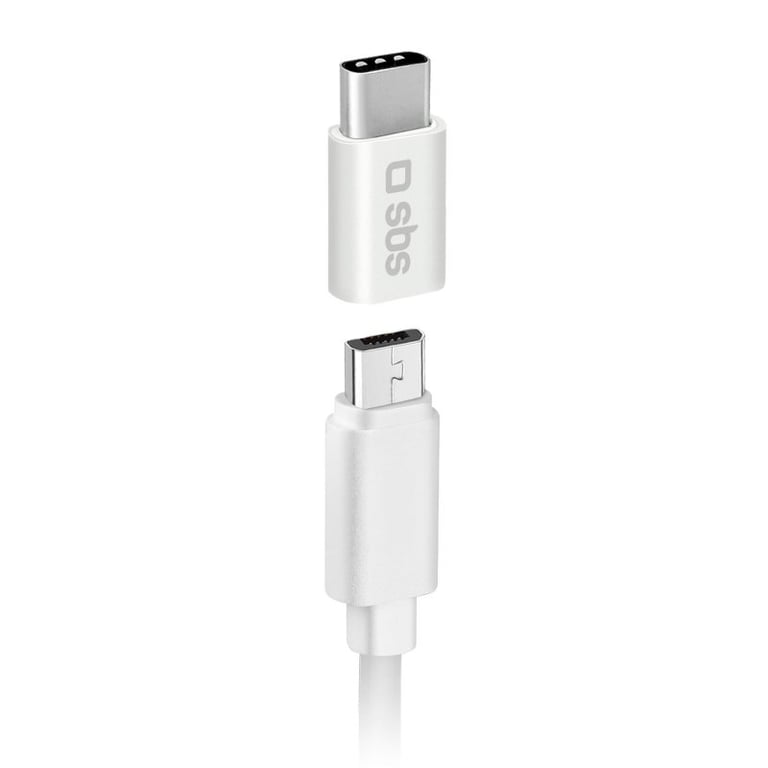 SBS TEADAPTC changeur de genre de câble USB Type-C 2.0 USB Micro-B
