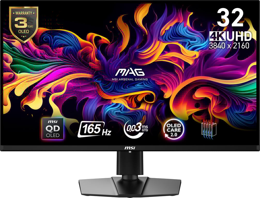 MSI MAG 32 OLED 4K165Hz0.03msUSB CHDRAdapSync