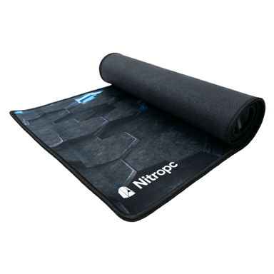 Nitropc Tapis de souris gamer XL NMP1 90x30 cm
