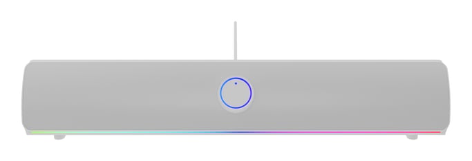 GENESIS NCS-2305 altavoz soundbar Blanco 2.0 canales 10 W
