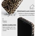 Burga Funda para iPhone 15 Pro Max MagSafe Tough Shockproof Modelo Jugador Léopard