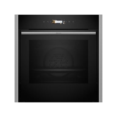 Four encastrable NEFF N70 B54CR31N0 Slide&Hide 71L Écran TFT 3,7'' Noir inox - Neuf
