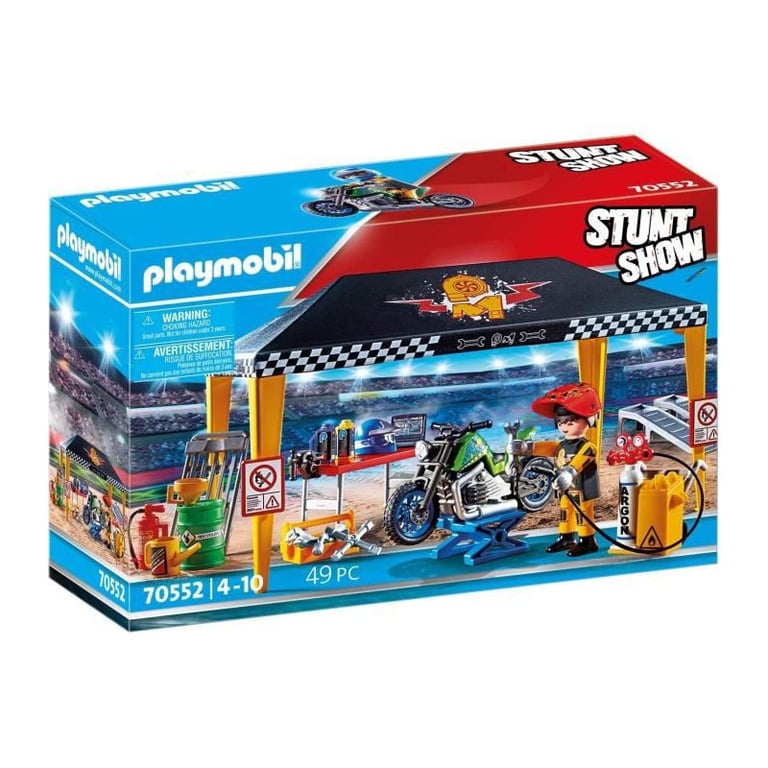 Stuntshow Monster Truck De Cascade 70550 Playmobil La Boite