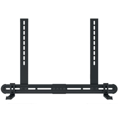 Techly ICA-SP-SB06 soporte de altavoz Pared Acero Negro