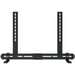 Techly ICA-SP-SB06 soporte de altavoz Pared Acero Negro
