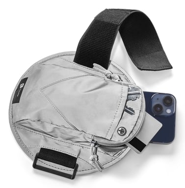 Cellularline Armband Pocket - Universal Brazalete deportivo con dos bolsillos