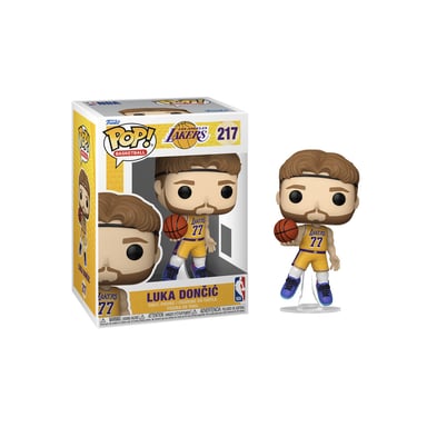 Figurita de colección Funko Pop NBA Los Angeles Lakers Luka Don?i? #217