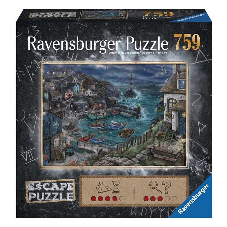 Escape puzzle 759 pièces : Le phare Ravensburger France - vue 3