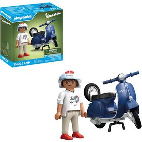 Playmobil 71622 - 1969 Vespa 150 Sprint Veloce, Azul