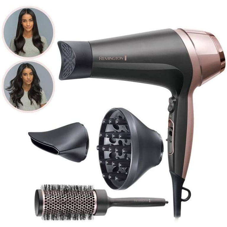 Sèche-Cheveux Ionique Remington D5706 Curl Confidence – 2200W, Grille Céramique, 3 Températures - vue 5