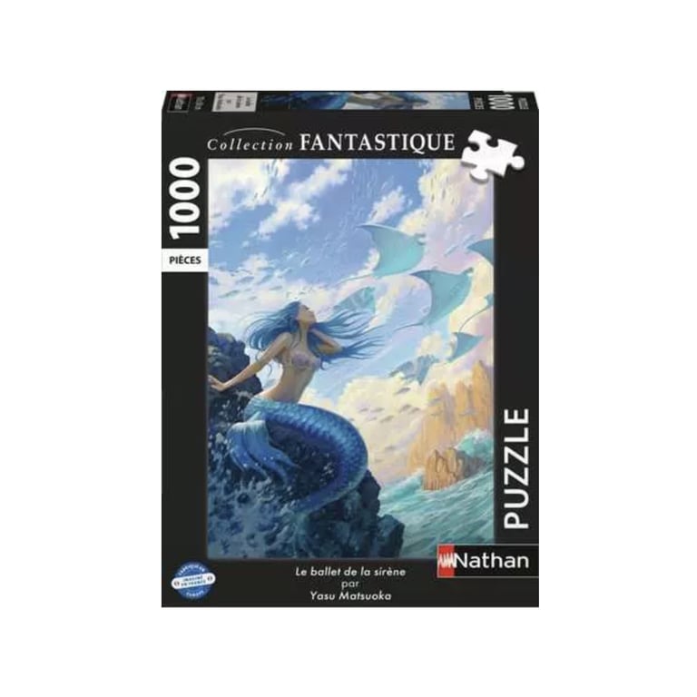 Puzzle Ballet Sirène 1000 Pièces - Collection d'Art Unique - Neuf
