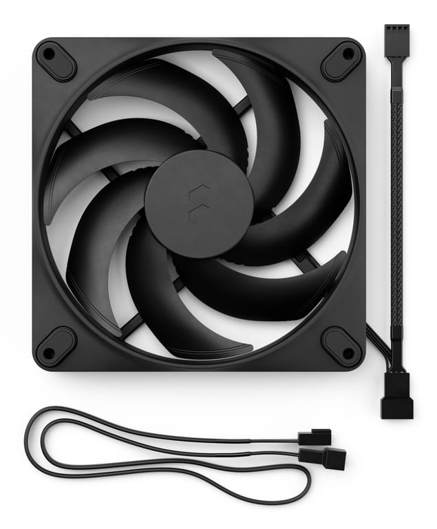 Ventilateur PC FRACTAL DESIGN Momentum 14 FDB Contrôle PWM Pales balayées qui réduit le bruit - vue 8