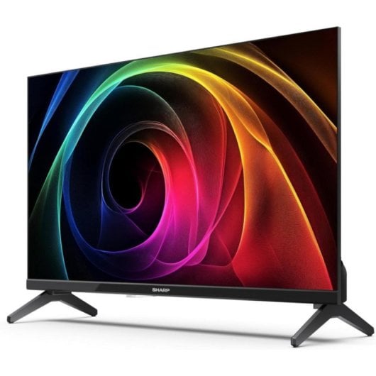 TV LED 24 SHARP HD Ready 3xHDMI 2xUSB DVB T2S2C - vue 5