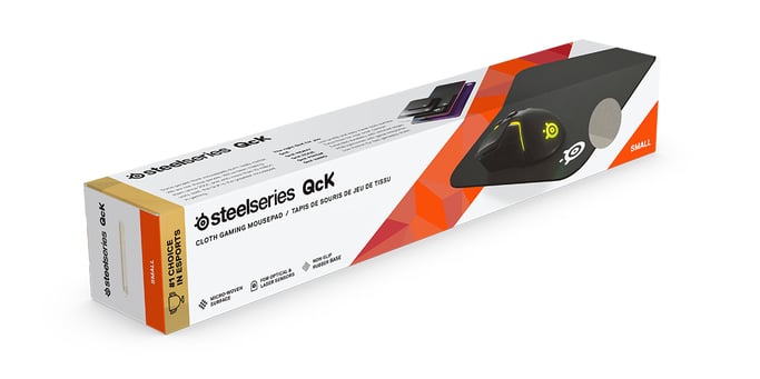Steelseries QCK Tapis de souris de jeu Noir