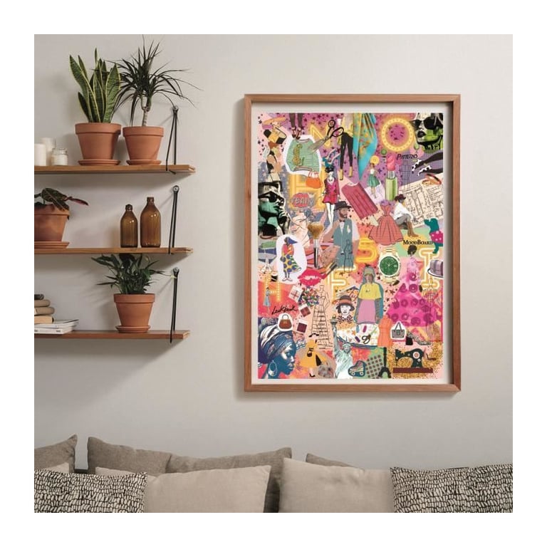 Puzzle Compact 1000 pièces : Mode & Design Clementoni Puzzles - vue 8