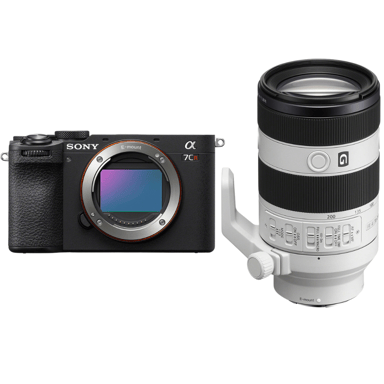 Appareil photo hybride Sony A7CR Noir + FE 70-200mm f/4 Macro G OSS II + Ebook ''20 astuces pour des images qui claquent''