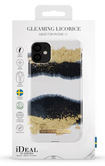 iPhone 11 Fashion Case Gleaming Licorice Ideal Of Sweden