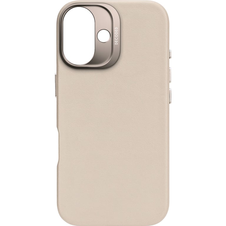 DECODED Coque en cuir pour iPhone 16 Plus - vue 2
