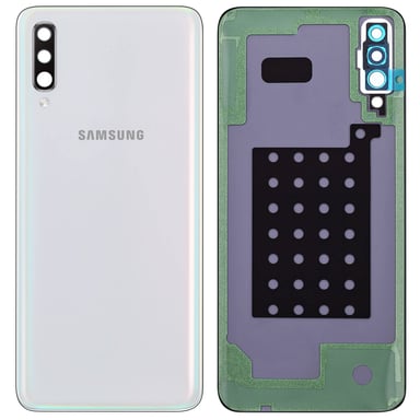 Samsung Galaxy A70 coperchio della batteria Originale Samsung pannello posteriore bianco