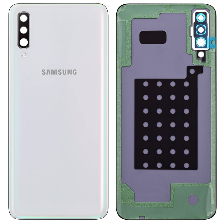 Cache batterie Samsung Galaxy A70 Façade arrière Original Samsung Neuf