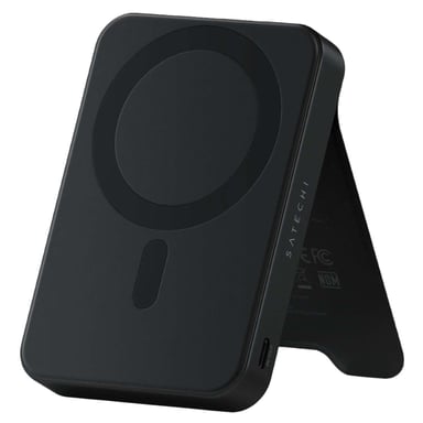 Batteria Esterna Magnetica 5000mAh MagSafe & Qi2 con Supporto Integrato