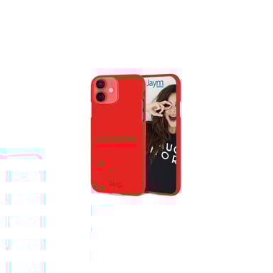 JAYM - Coque Silicone Soft Feeling Rouge pour Apple iPhone 13 Pro â€“ Finition Silicone â€“ Toucher Ultra Doux