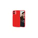 JAYM - Custodia in silicone rosso Soft Feeling per Apple iPhone 13 Pro - Finitura in silicone - Ultra Soft Touch