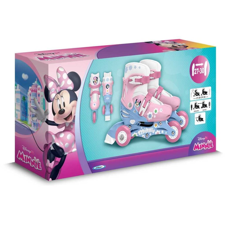 Patins en ligne 2 en 1 MINNIE Fille Taille 27 - vue 3