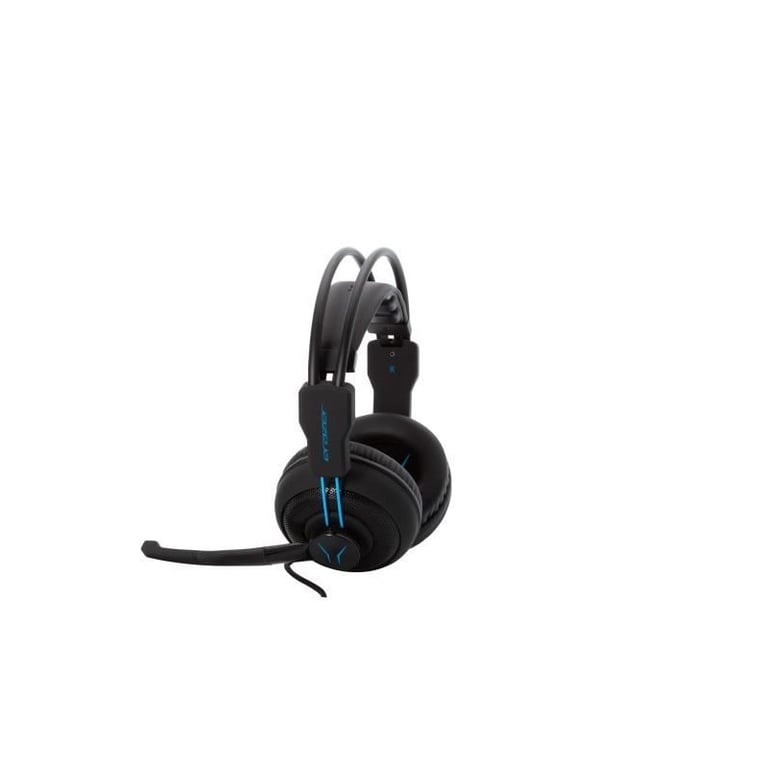 Erazer Auriculaires MAGE P10 filaires USB Gaming avec micro et contrôle du volume Noir - vue 4