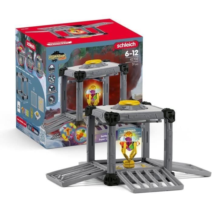 BattleCave Super crystals Extension de 'arène SCHLEICH 42702 Eldrador Creatures dès - vue 1