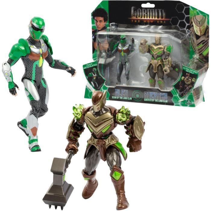 Coffret figurines GORMITI Scion et Gormiti associé Glen et Rockard 15 cm À partir de GRV193 - vue 2