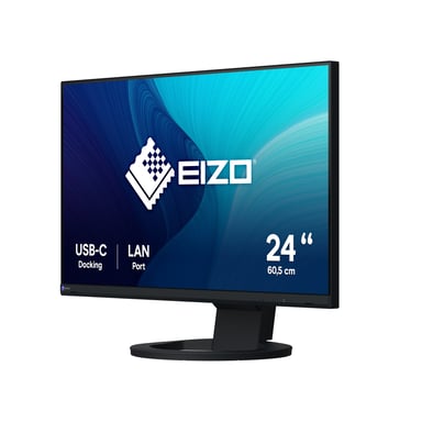 EIZO FlexScan EV2490-BK écran plat de PC 60,5 cm (23.8'') 1920 x 1080 pixels Full HD LED Noir