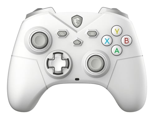 MSI FORCE GC300 WIRELESS WHITE Blanc USB 2.0 Manette de jeu Analogique PC