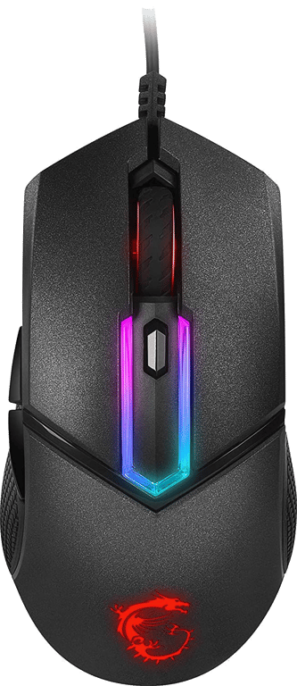 Souris filaire Gamer MSI Clutch GM30 RGB (Gris)