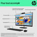 HP 27-cr0043nf AMD Ryzen™ 5 7520U 68,6 cm (27'') 1920 x 1080 pixels PC All-in-One 8 Go LPDDR5-SDRAM 512 Go SSD Windows 11 Home Wi-Fi 6 (802.11ax) Blanc