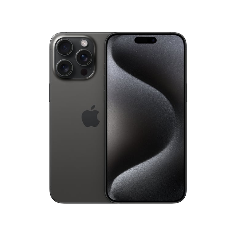 iPhone 15 Pro Max (5G) 1 To, Titane noir, Débloqué - Apple